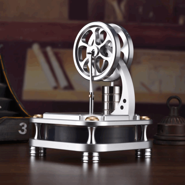 Low Temperature Stirling Engine Stainless Steel Engine Model Toy for Intelligence Development - Image 4