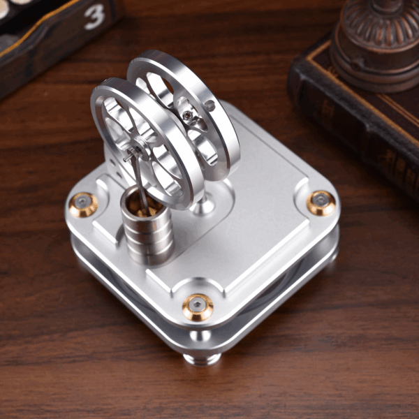 Low Temperature Stirling Engine Stainless Steel Engine Model Toy for Intelligence Development - Image 3
