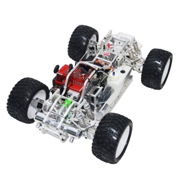 4WD T5 Pro Full upgrade CNC version 1:5 4WD RC Truck with 60CC gasoline engine petrol car rc cars hobby - Image 4