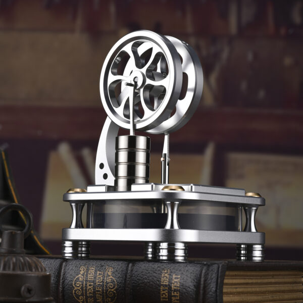Low Temperature Stirling Engine Stainless Steel Engine Model Toy for Intelligence Development