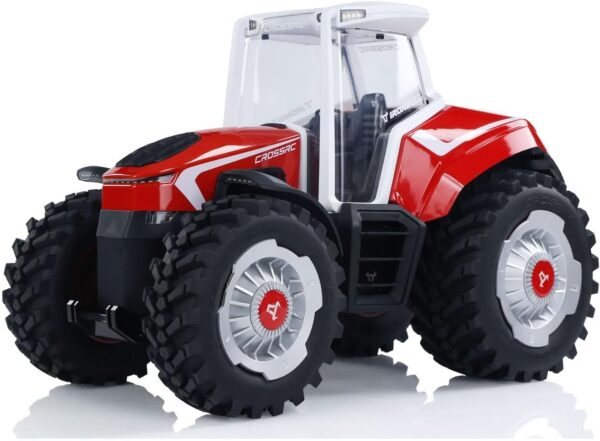 US STOCK CROSSRC 1/8 RC Tractor TL4 Iron Bull Remote Control Model Car Light Motor 2Speed Emulated Agricultural Vehicles