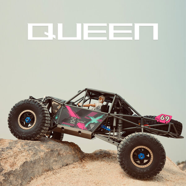 US Stock Capo U4 CD1582X Queen 1/8 RC Crawler 4*4 Remote Control Racing Vehicles KIT 2-Speed Transmission - Image 3