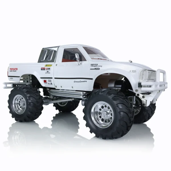 HG 1/10 Scale Radio Controlled Pickup Truck Model 4*4 Rally Car Series Car Racing Crawler 2.4G Ready To Run Gift for Adults Children - Image 2