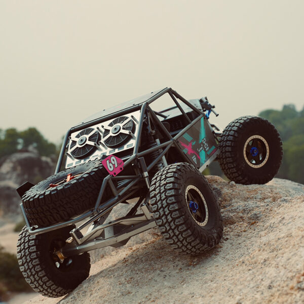 US Stock Capo U4 CD1582X Queen 1/8 RC Crawler 4*4 Remote Control Racing Vehicles KIT 2-Speed Transmission - Image 2