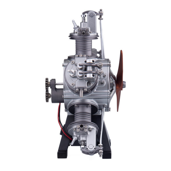 5 Cylinder Radial Engine Model Kit that Works - Build Your Own Radial Engine - TECHING 1: 6 Full Metal Radial Engine Model Kit 230+Pcs - Image 3