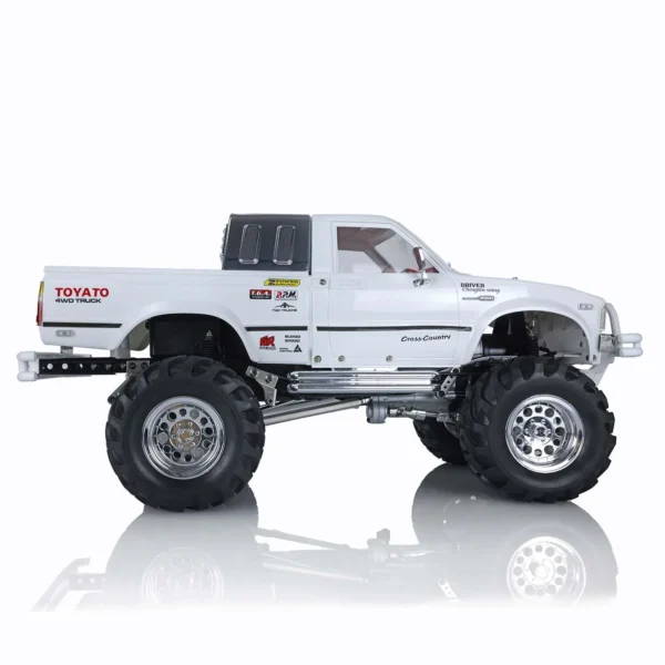 HG 1/10 Scale Radio Controlled Pickup Truck Model 4*4 Rally Car Series Car Racing Crawler 2.4G Ready To Run Gift for Adults Children - Image 3
