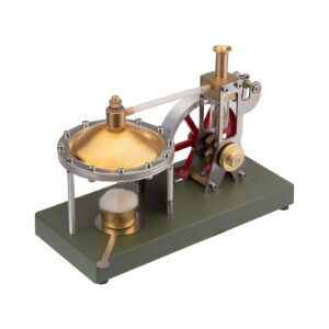 ENJOMOR DIY Assembly Steam Engine Kit Retro Vertical with Spherical Boiler DIY KIT