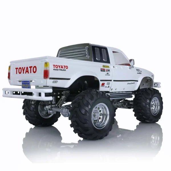 HG 1/10 Scale Radio Controlled Pickup Truck Model 4*4 Rally Car Series Car Racing Crawler 2.4G Ready To Run Gift for Adults Children - Image 4