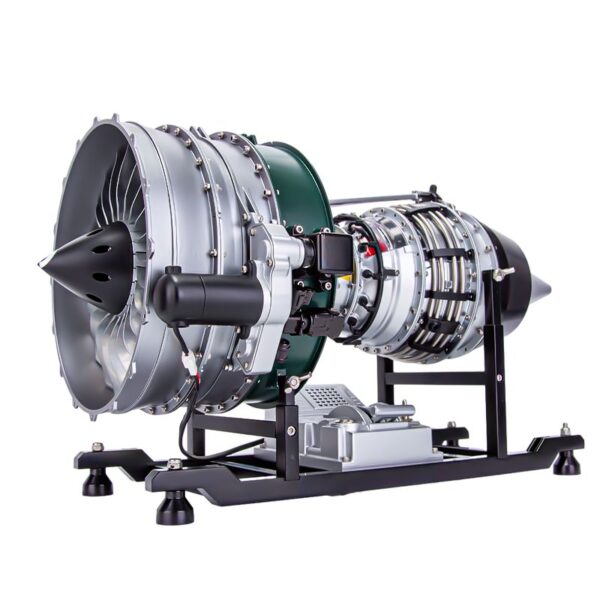 Turbofan Engine Model Kit that Works - Build Your Own Turbofan Engine - TECHING 1/10 Full Metal Dual-Spool Turbofan Engine Aircraft Jet Engine Model 1000+Pcs - Image 3