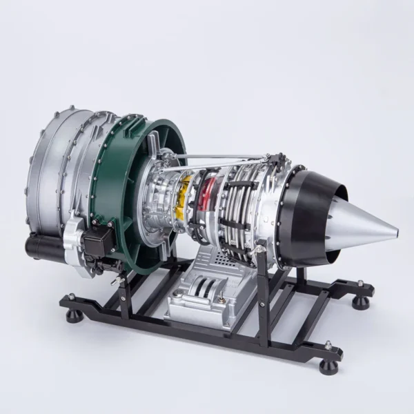 Turbofan Engine Model Kit that Works - Build Your Own Turbofan Engine - TECHING 1/10 Full Metal Dual-Spool Turbofan Engine Aircraft Jet Engine Model 1000+Pcs - Image 5