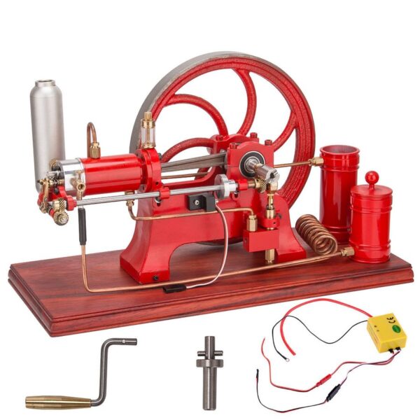 RETROL Vintage Horizontal Mill 4-Stroke Water-Cooled Gasoline Internal Combustion Engine Model - Image 3
