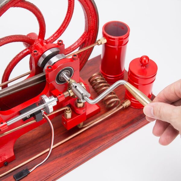 RETROL Vintage Horizontal Mill 4-Stroke Water-Cooled Gasoline Internal Combustion Engine Model - Image 4