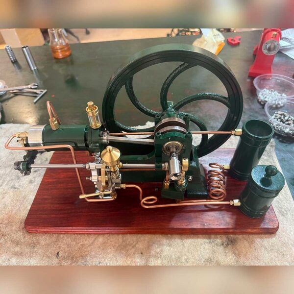 RETROL Vintage Horizontal Mill 4-Stroke Water-Cooled Gasoline Internal Combustion Engine Model - Image 5